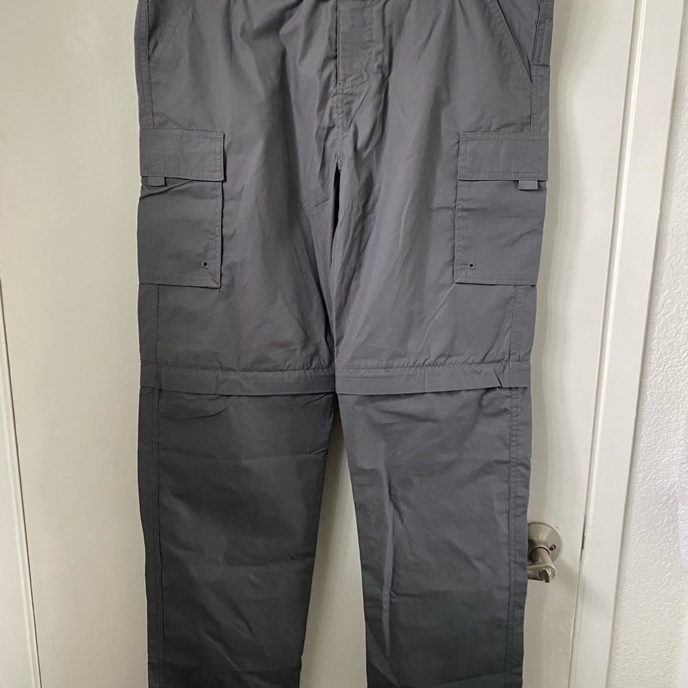 Mountain Warehouse Kids Children Gray Hiking Pants - unisex size 13